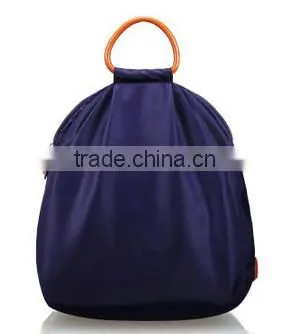 2014 new style canvas tote bag backpack for women