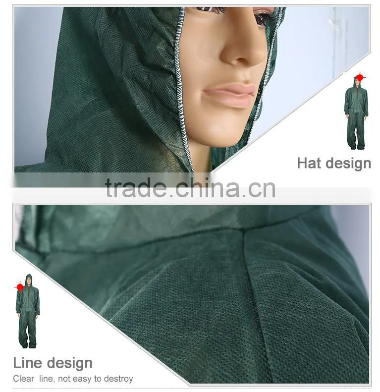 Chemical disposable protective suit