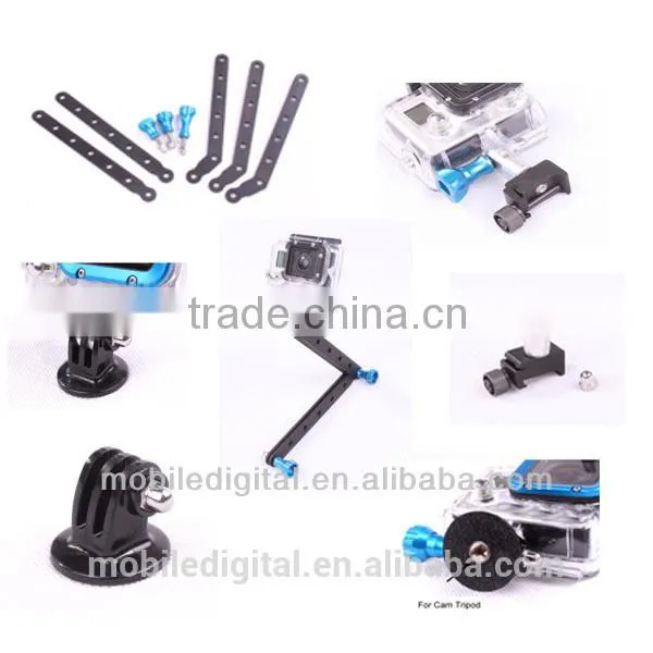 High Quality Gopro Accessories/Camera Monopod Gopro Battery/Charger/Case/Lens/Mount/Pole for Gopro HD Hero 3 Black Edition