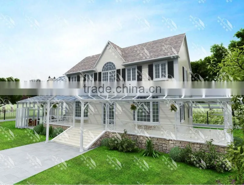 High quality metal roof /sunroom roof/ plastic roof