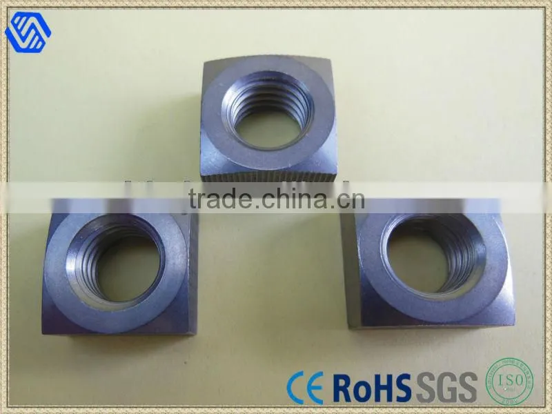Carbon steel znc plated customized Square Nut fot M6