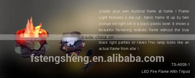 Novelty stage lighting led flame lighting effect, blazing fire flame lighting
