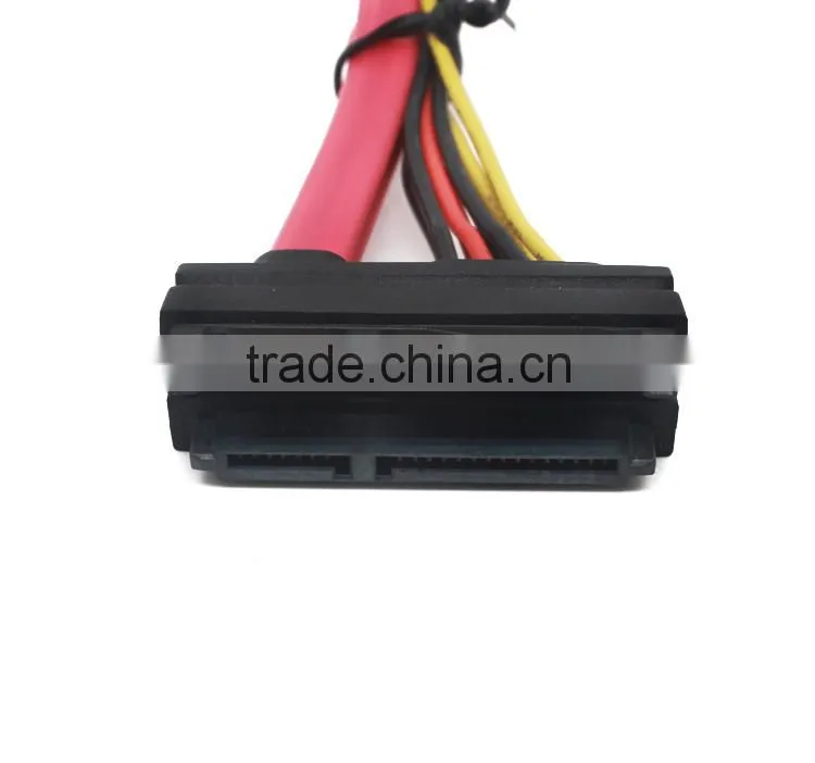Sata 7+15 pin female to male cabel