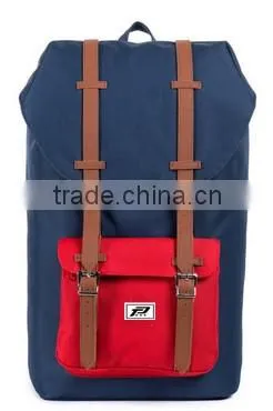 Custom student day herschel sports canvas backpack,back pack,high school backpack bag