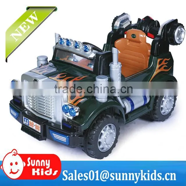 Christmas gift High quality kids ride on car with 12V battery JJ215