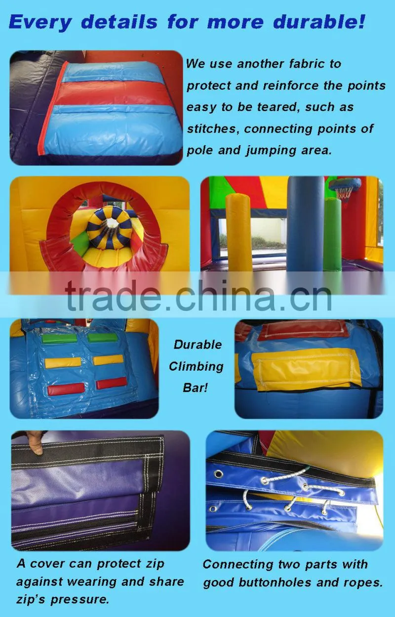 hot sale inflatable module bouncer for kids, cheap inflatable bouncers for sale