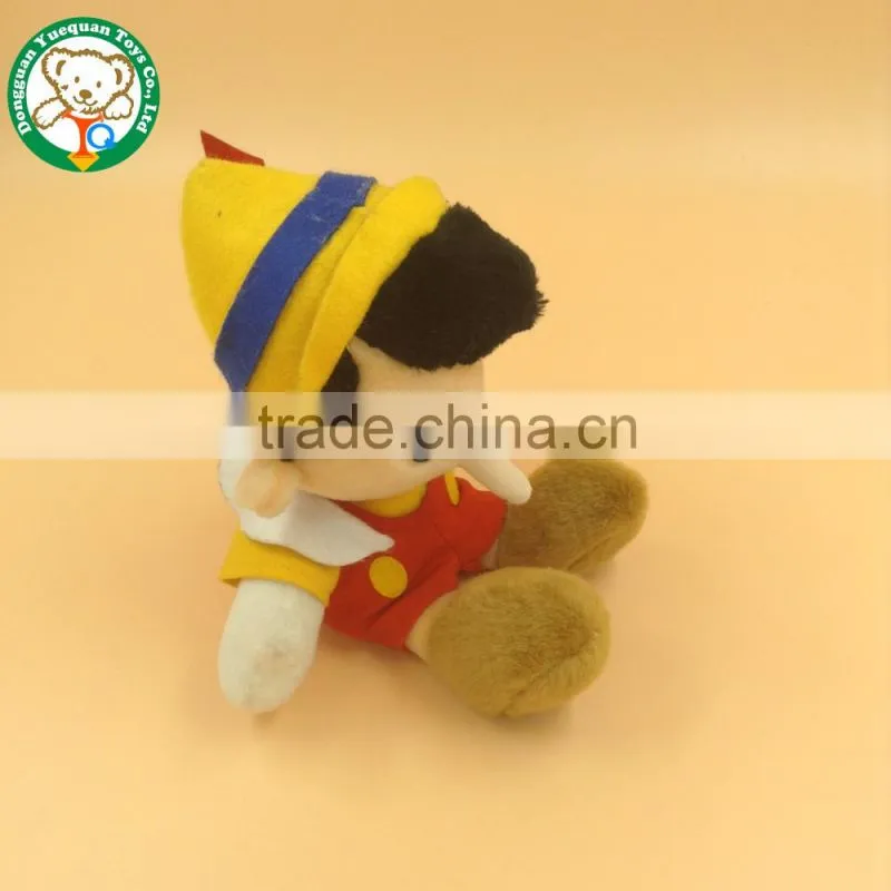 Dongguan yuequan Plush toy A long nose in a hat Baby stuffed toys