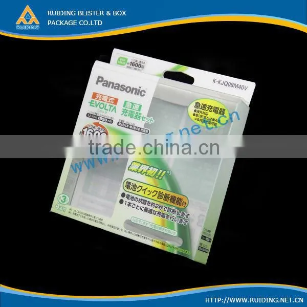 custom clear folding mobile software box