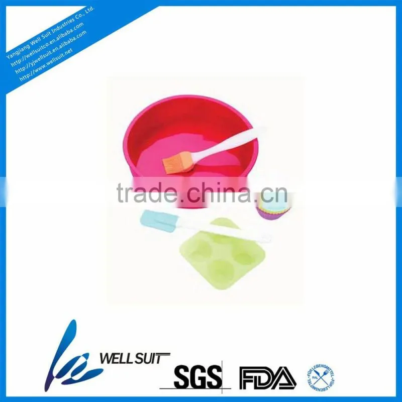hot selling high quality silicone kitchen utensil sets