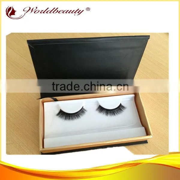 Hot styles Very Luxury 100% Fox Fur Mixed Real Mink Fur Strip Eyelashes