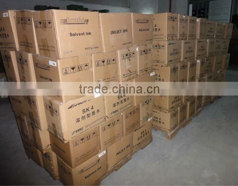 flora 512 15pl 35pl solvent ink 4L packing