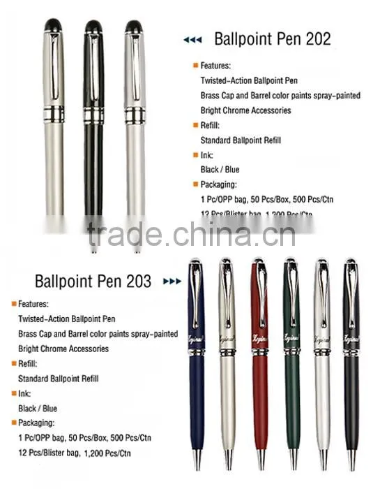 metal ball pen