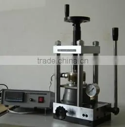 CYJ-12 Manunal operation Laboratory Hydraulic Press with Hydraulic pressure