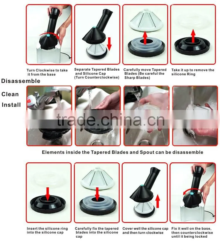 Home made small capacity ice cream maker