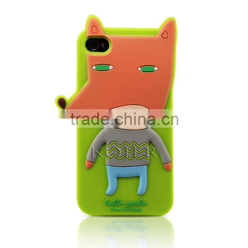 Apple iphone brand compatible,silicone material faceplate cover silicone i phone 5 cover specially for lovers