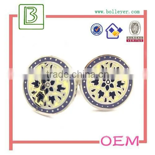 personalised handmade Metal cufflinks for wedding gift