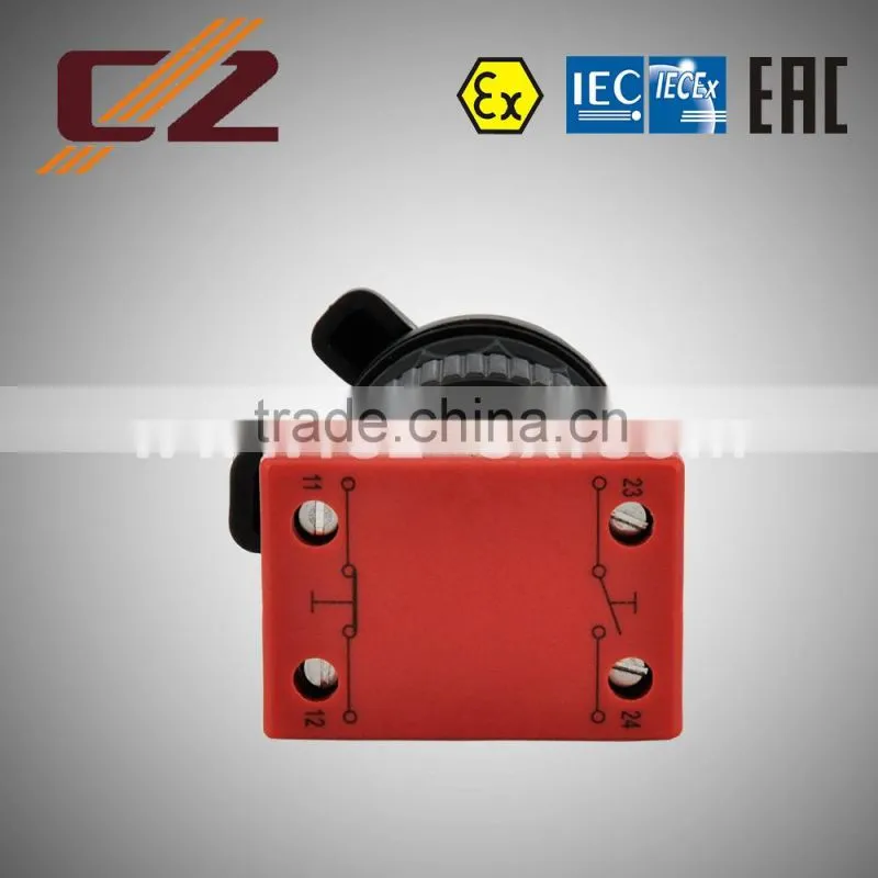 2016 hottest ATEX IECEX 2-pole Explosion-proof switch