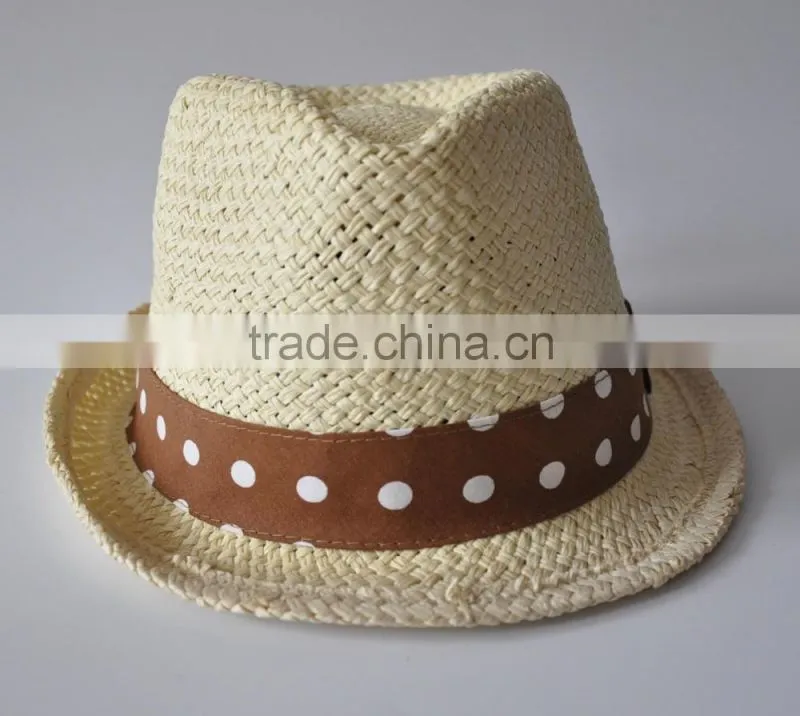 Custom design factory price men straw hat