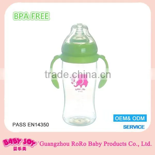 China manufacturer supply durable wide neck BPA free low price wholesale biberon baby bottle with liquid silicone nipple