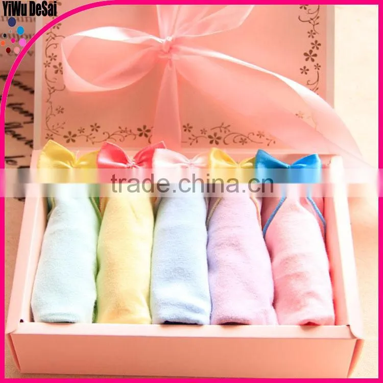 Cute bowknot newest cartoon ladies underwear lovely girls cotton underpants