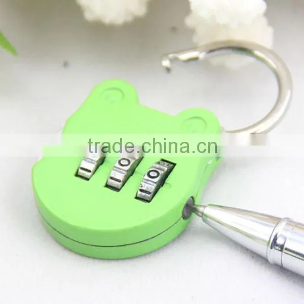 safe 3-dial resettable luggage combination lock
