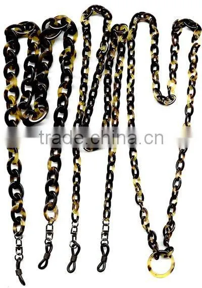fashion resin chain for garments, bags..
