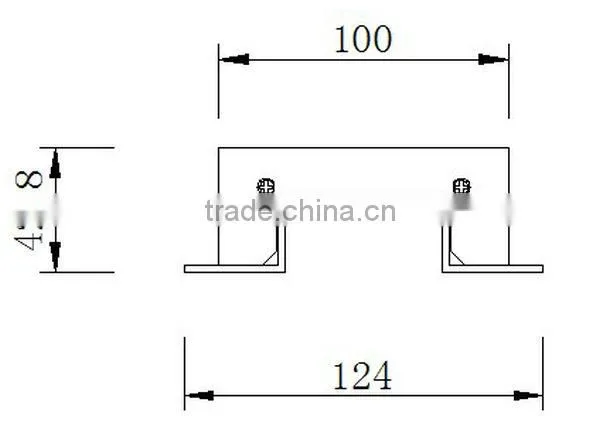 LED Wall Mounted Aluminum Profile