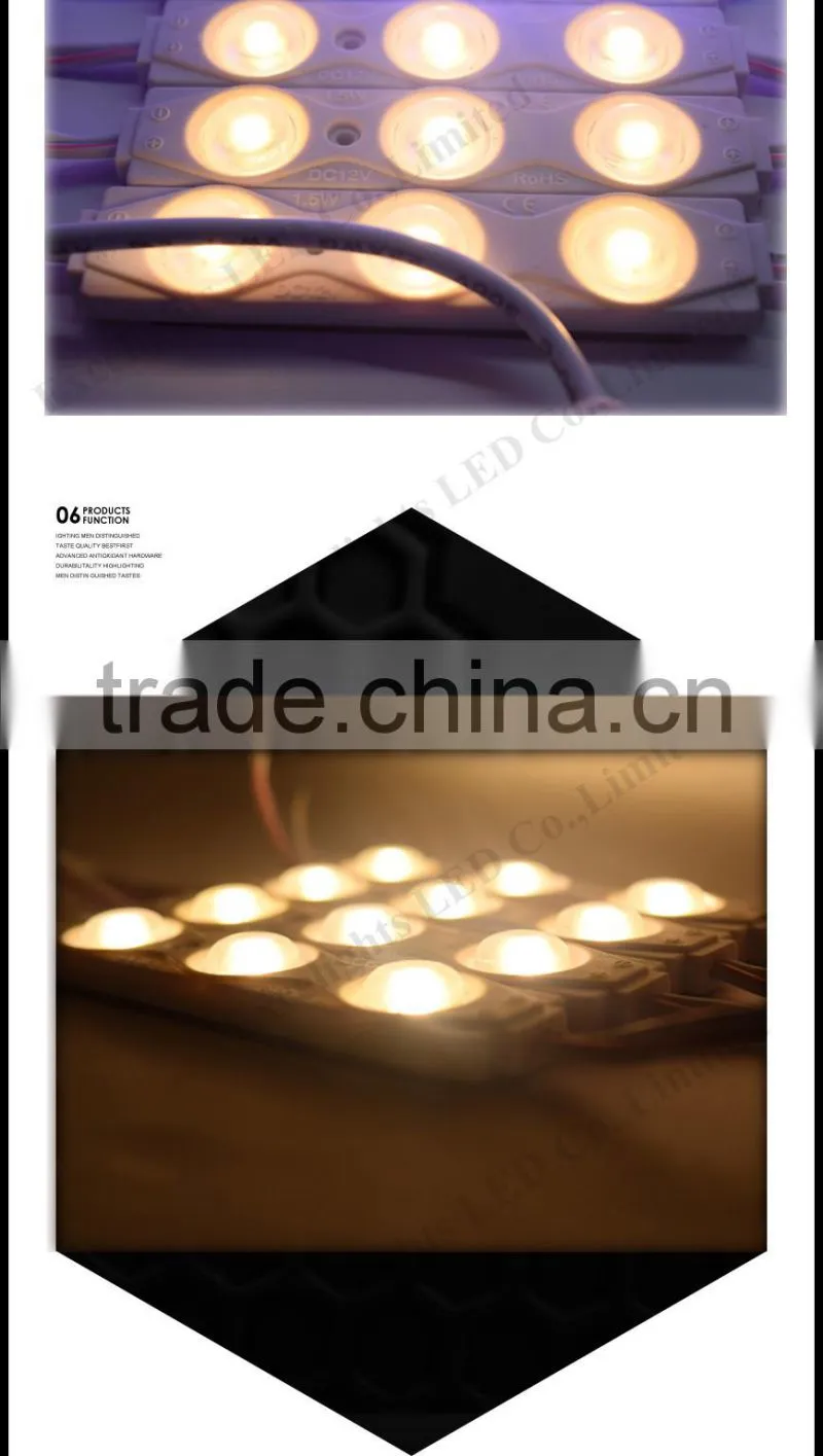 China factory directly sales CE RoHS approval 5050/2835 SMD Samsung Injection Module LED