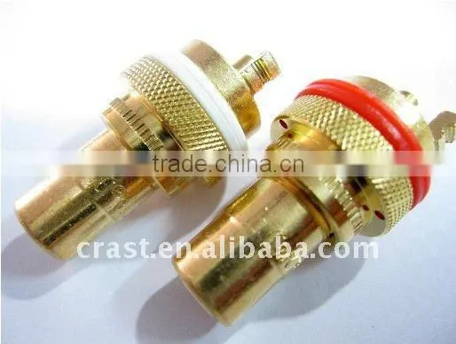 AudiocrastHigh Performance RCA Terminal Sockets connectors and terminals