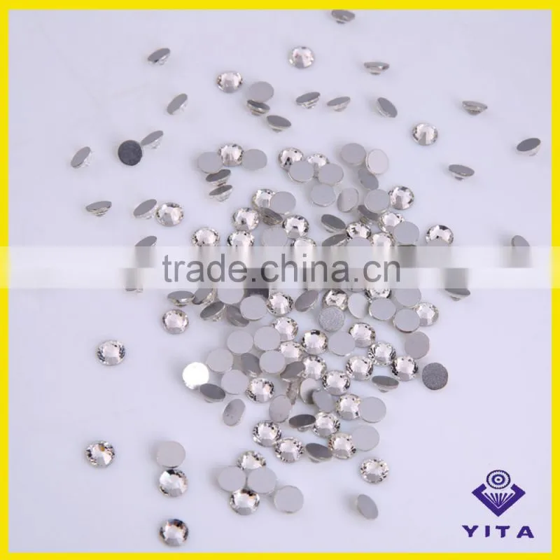 SS3-SS30 non hitfix white flatback rhinestone for dress,nail design