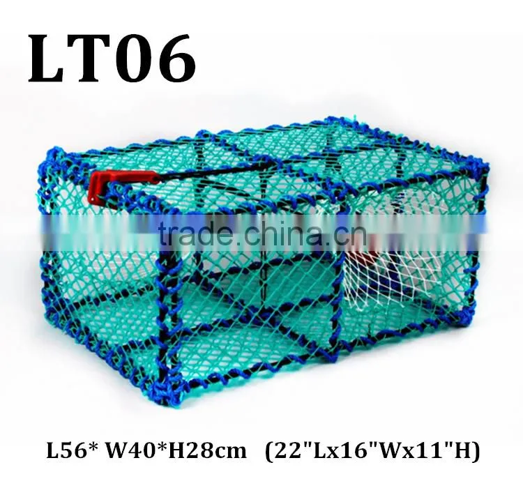 Collapsible fishing pots large cod traps
