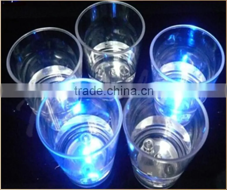 2OZ LED liquid activated light up shot glasses
