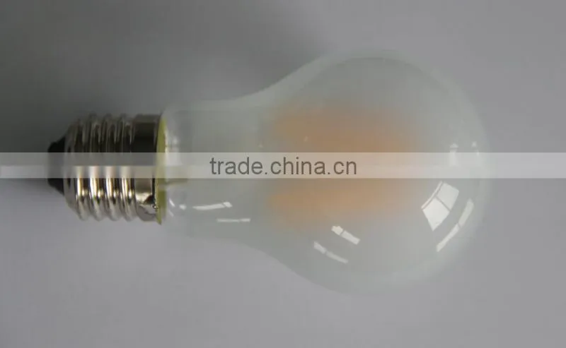 360 degree A60 4W dimmable led filament bulb