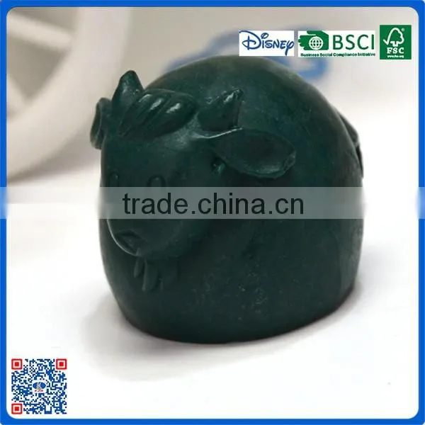 2016 new design 3D animal shaped crayons for drawing for school children