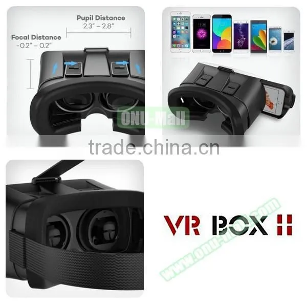 Shenzhen Factory OEM 3D VR BOX 2.0,VR Virtual Reality Headset