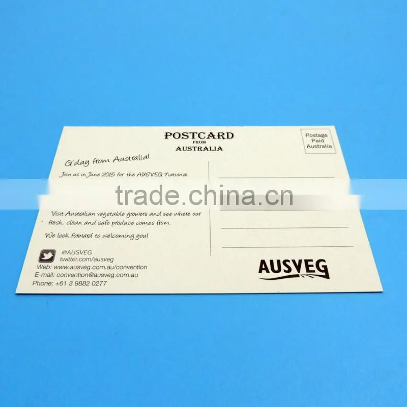 High quality comic postcards printing paper services factory