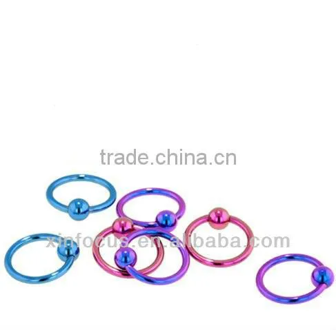 2013 Newest design circular barbells bcr piercing BCR