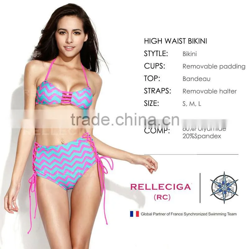 Buy Sexy Fashion High Waist Bikini 2014 by RELLECIGA