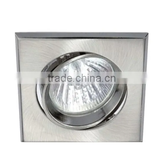 Zinc die-casting 50W square mr16 downlight fittting china