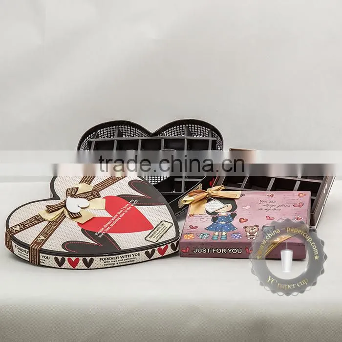 Customized chocolate paper can paper gift boxes