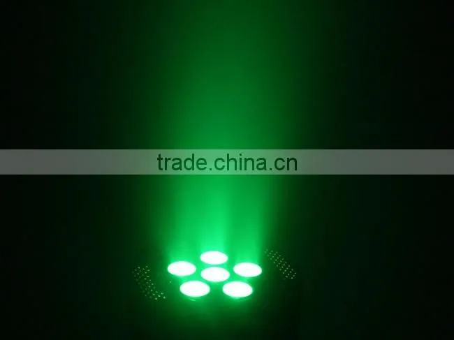 New rechargable Battery/Wireless DMX PAR CAN 6pcs 4-in-1 8W RGBW