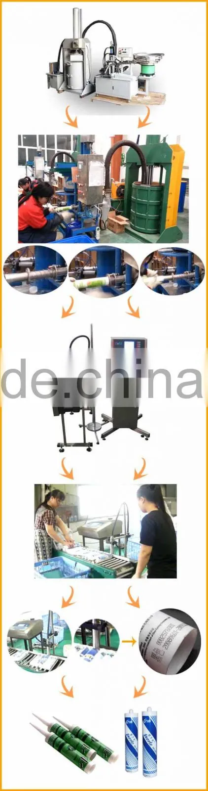 machine for acetic silicone sealant
