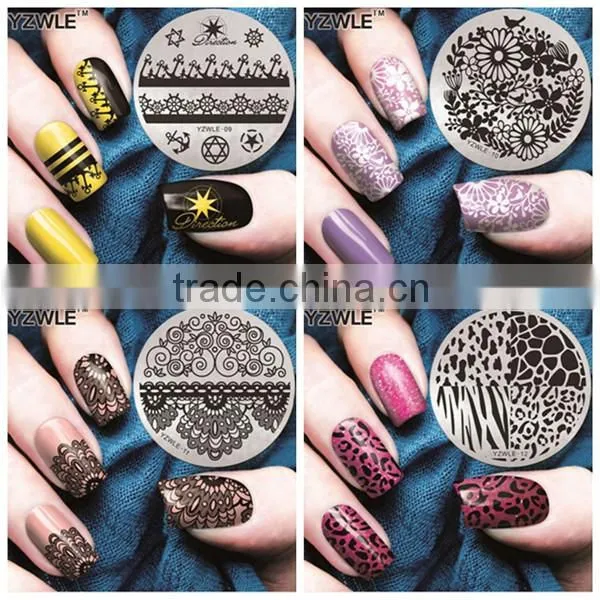 2016 Nail Art Stamp Image Plate Template Free nail art design template