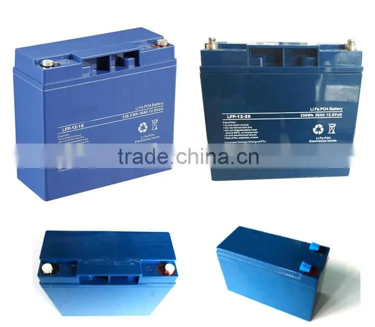 12V 24V 12AH lifepo4 battery pack electric boat motor battery