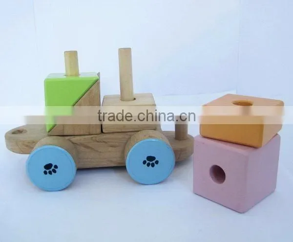 wooden toy car