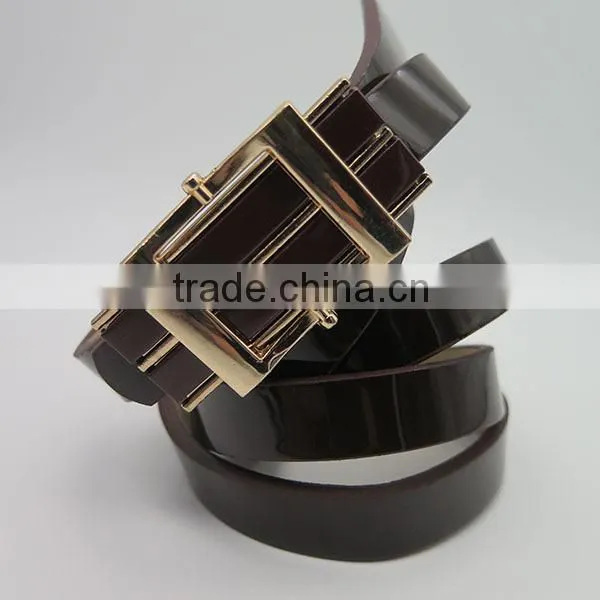 2015 the most popular fashion female skinny belt for dress