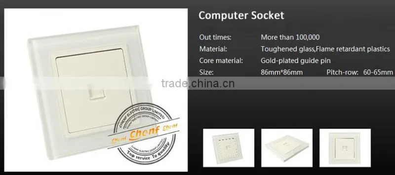High Quality AC110-250V Home Use Electric Computer Socket