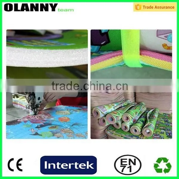 made in china PE+EPE foam colorful play mat