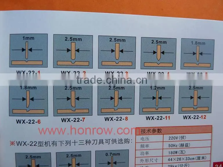 Model WX-22 WenXing key cutting machine