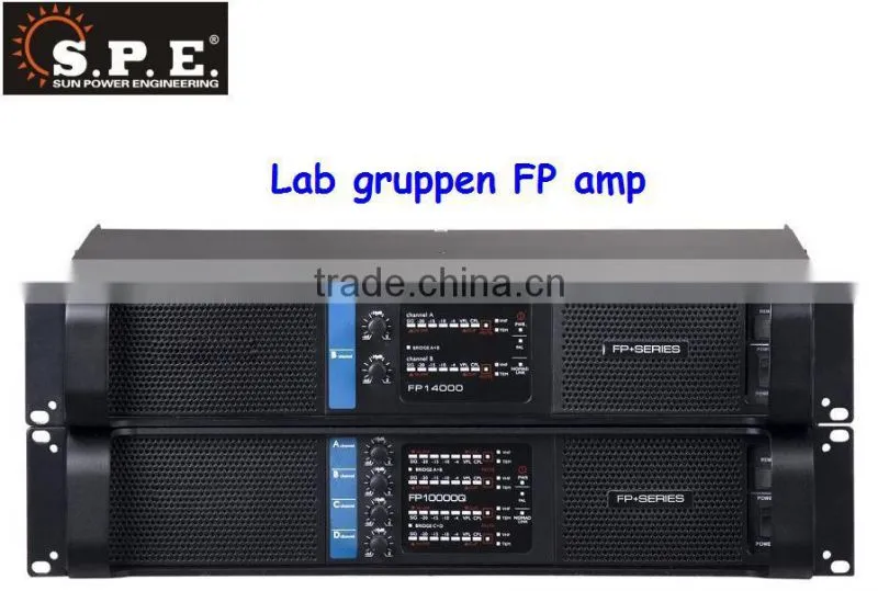 labgruppen fp14000 2 channel professional audio amplifier